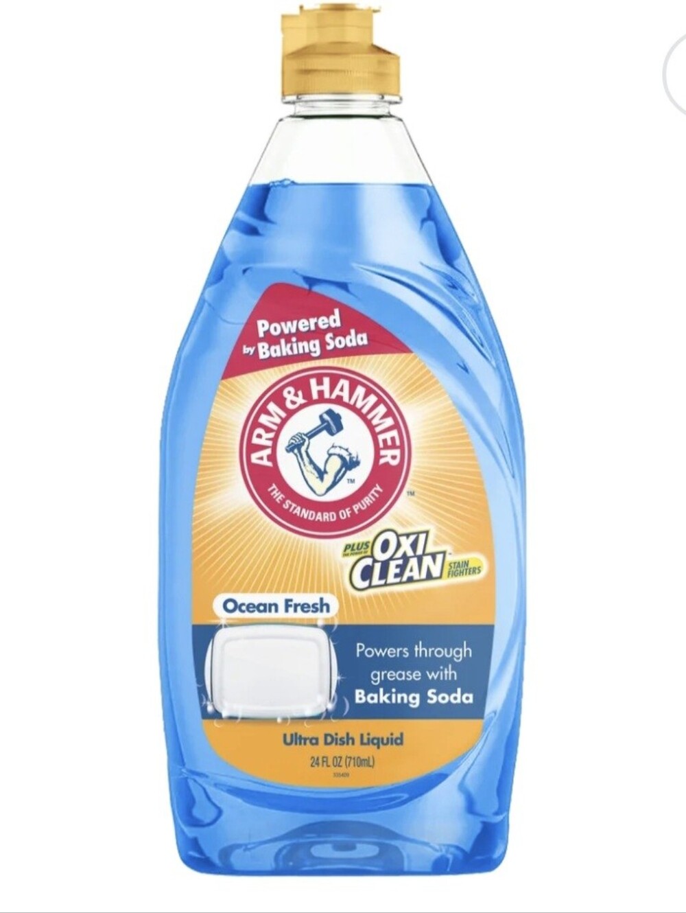 Arm & hammer  Dish Liquid with Oxi Clean. 24 oz.